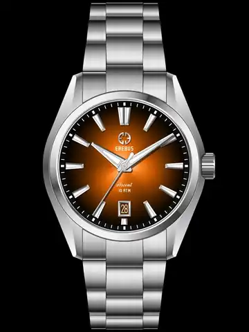 EREBUS WATCH Ascent 39 Orange Fumé