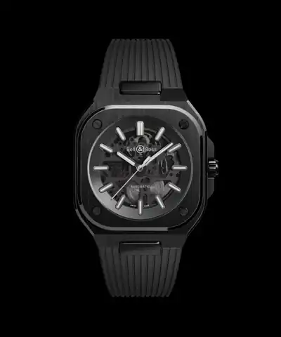 Bell & Ross BR-05 Skeleton Black Ceramic · BR05A-BL-SK-CE/SRB