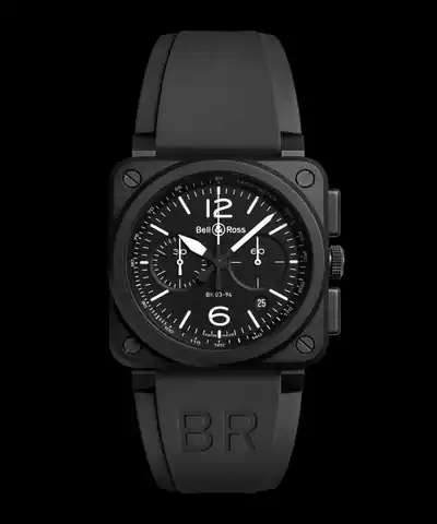 Bell & Ross BR-03 Chrono Black Matte