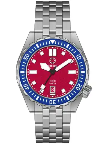 EREBUS WATCH Titan Red