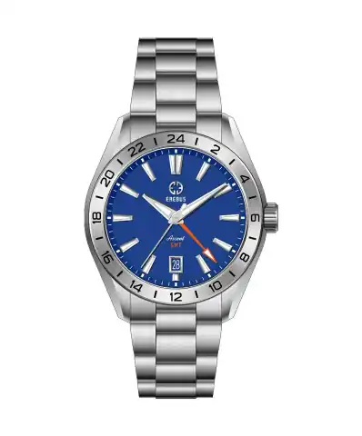 EREBUS WATCH Ascent 40 GMT Blue