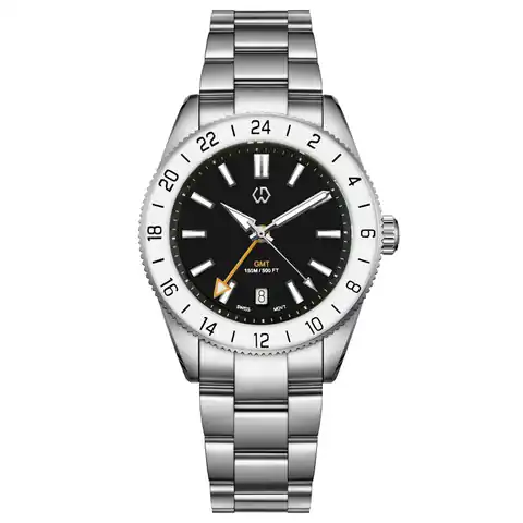WISHDOIT Watches Ocean Edge GMT Quartz Watch