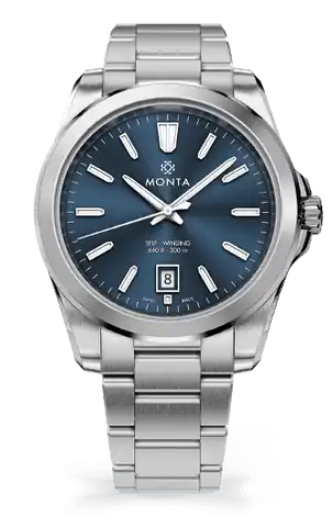 Monta Monta Noble 40, Blue Dial