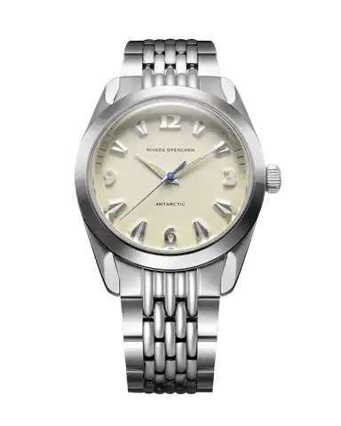 Nivada Grenchen Antarctic Eggshell Beige Luminova - 38mm