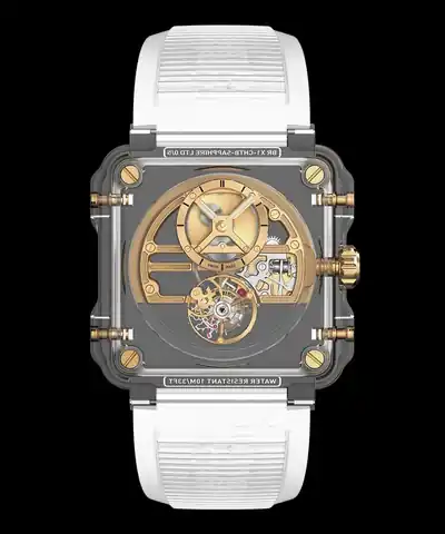 Bell & Ross BR-X1 Tourbillon Skeleton Sapphire Gold