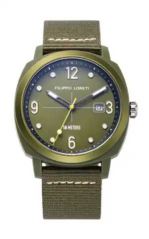 Filippo Loreti Watches Ocean Timer Olive