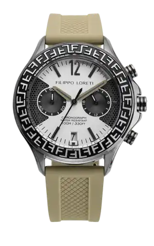 Filippo Loreti Watches Ascari Portofino Sand Grey Rubber