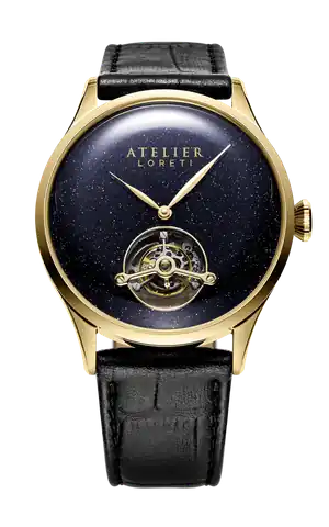 Filippo Loreti Watches Celestial Tourbillon Blue Aventurine