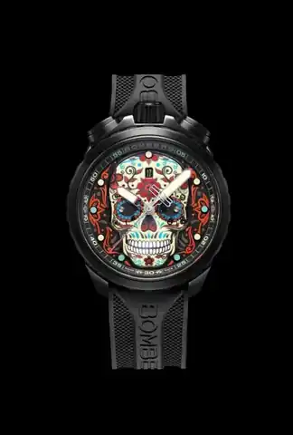 BOMBERG Sugar Skull RED