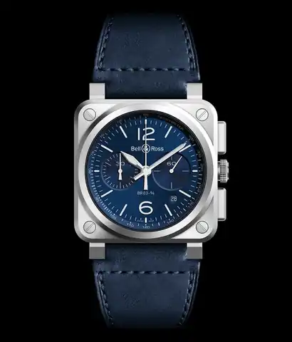 Bell & Ross BR-03 Chrono Blue Steel
