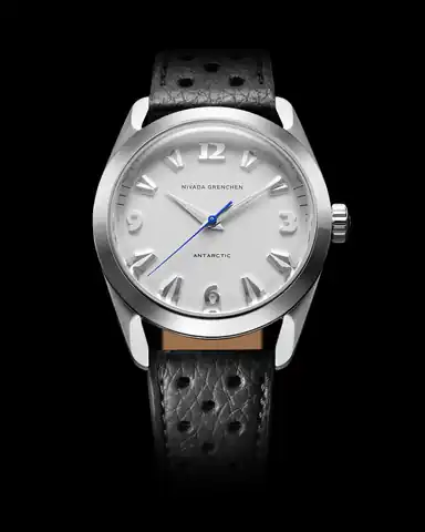 Nivada Grenchen Antarctic White Luminova - 35mm