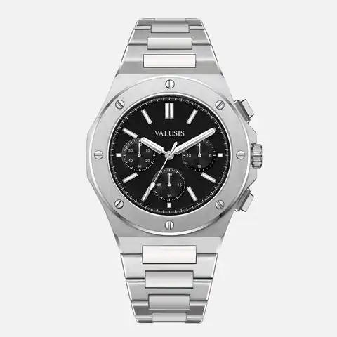 VALUSIS Lysium Black Chronograph
