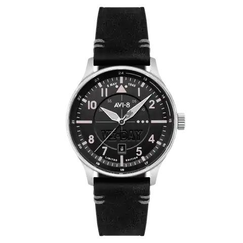 AVI-8 Timepieces Vanguard Black