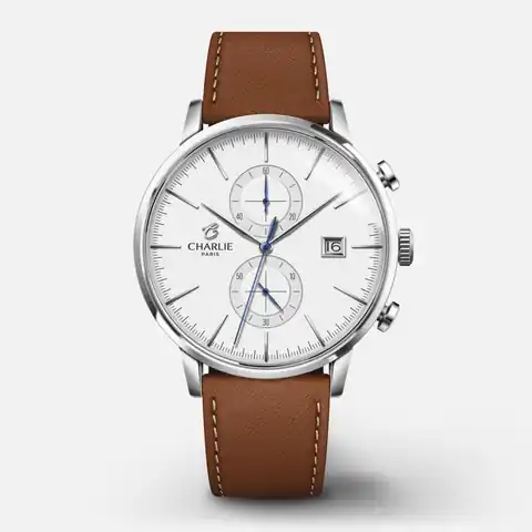 CHARLIE - Paris Horizon - Chronographe - Blanc