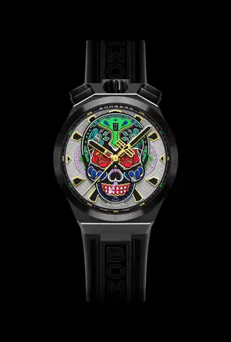 BOMBERG Chrono Skull Throwback Edition - Colorido Black