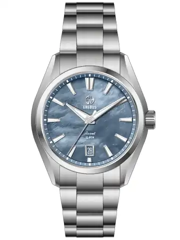 EREBUS WATCH Ascent 39 Blue Mother Of Pearl