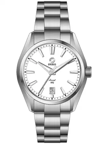 EREBUS WATCH Ascent HAQ 39 White Enamel