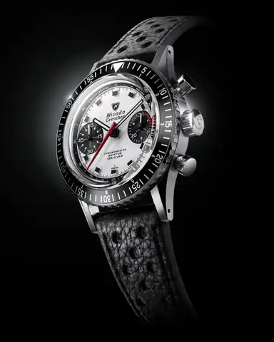 Nivada Grenchen Chronomaster Panda - 38MM