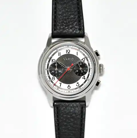 VARIOeveryday Vario Empire Black Tuxedo Tachymètre MecaQuartz Chronograph Watch