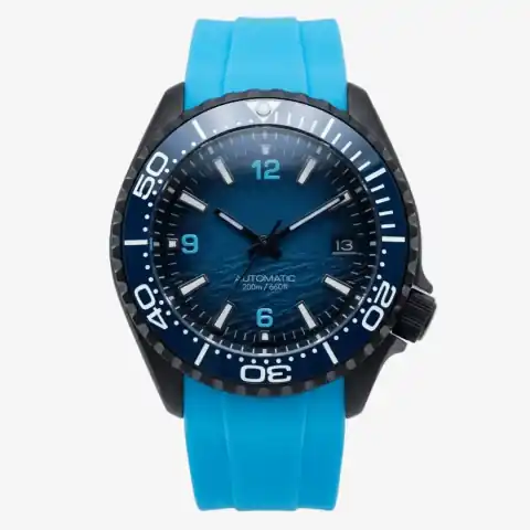 Monomods Custom SKX07 SKX MOD Deep Ocean Cyan Edition