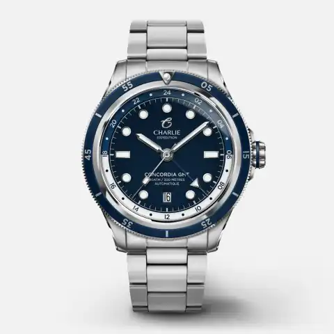 CHARLIE - Paris Concordia - GMT - Bleu Antarctique