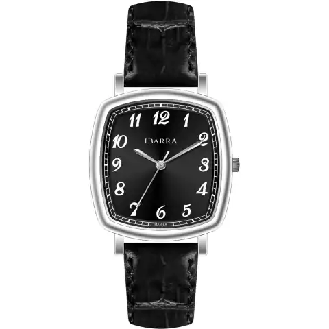 Ibarra Trofeo 1898 Quartz (Black Enamel Dial)