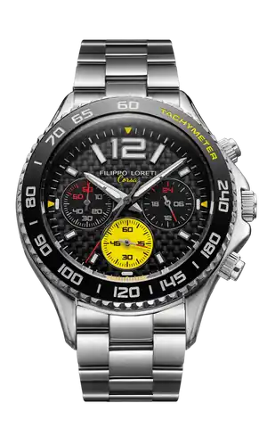 Filippo Loreti Watches Ascari Corsa Silver