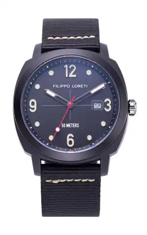 Filippo Loreti Watches Ocean Timer Black