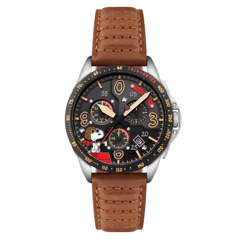 AVI-8 Timepieces Biplane Brown