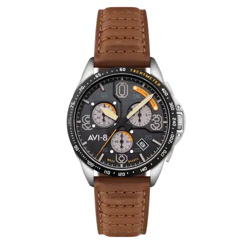 AVI-8 Timepieces P-51 Mustang Blakeslee Chronograph IWM Lambeth AV-4077-07