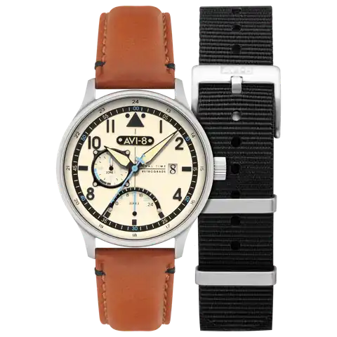 AVI-8 Timepieces Brown Beige