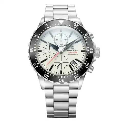 Draken Kruger 'B' Titanium Chronograph with Full Lume Dial #DKN-06
