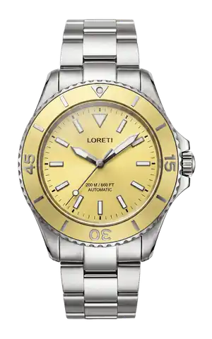 Filippo Loreti Watches Aquadiver Champagne Gold