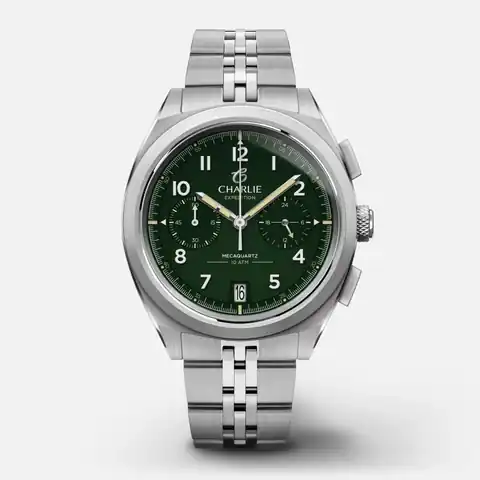 CHARLIE - Paris GR - Chronographe - Vert