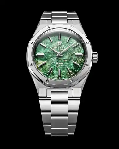 Nivada Grenchen F77 SST Green Aventurine MK2 - 38MM