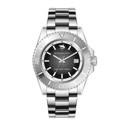 Blessington & Co The Great White - Tungsten 42mm