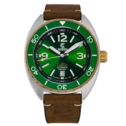 Ocean Crawler Watch Co. Core Diver Collector’s Bronze Green