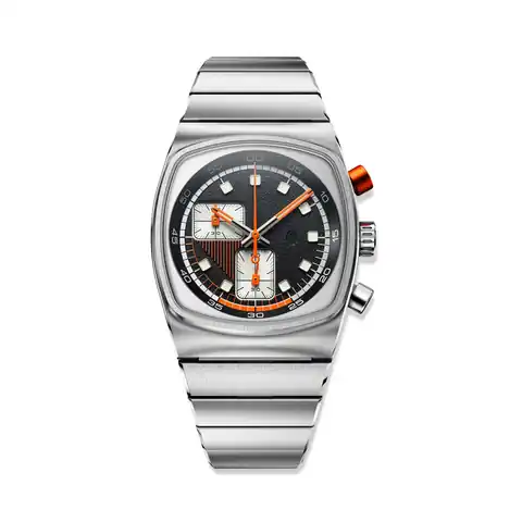 Brew Super Metric - Burnt Orange Chronograph Watch