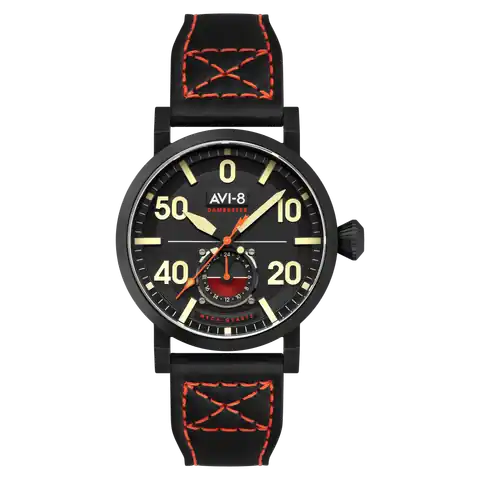 AVI-8 Timepieces Coal Black