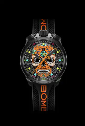 BOMBERG Sugar Skull Orange