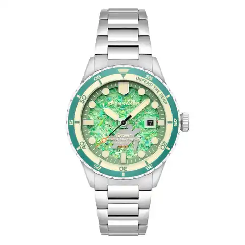 Spinnaker Watches 4ocean Limited Edition Hass Watch with Sea Turtle Dial #SP-5172-33