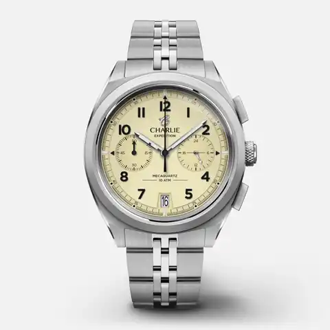 CHARLIE - Paris GR - Chronographe - Beige