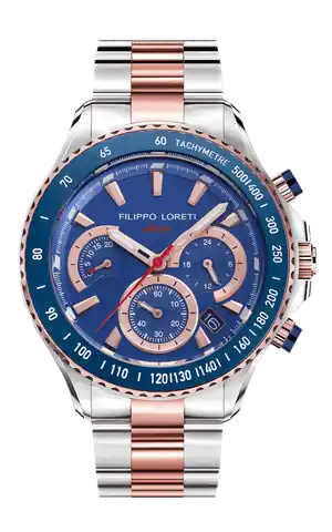 Filippo Loreti Watches Ascari Sport Steel Rose Gold