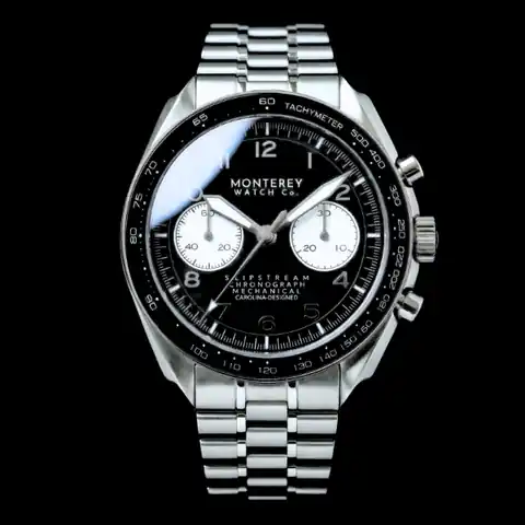 Monterey Watch Co. Slipstream Chronograph Abyss Black