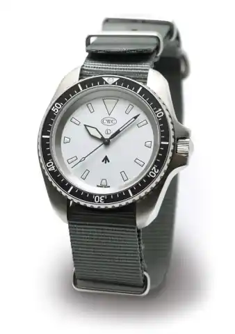 Cabot Watch Company CWC Arctic Radar Automatic Diver Watch (White Dial)