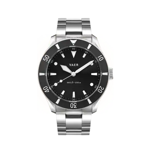 Vaer Watches DS4 Meridian Black Solar 38mm