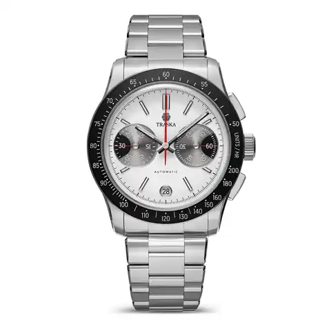 TRASKA Chronograph Arctic White