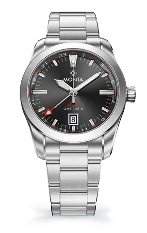 Monta Monta Atlas, Charcoal Dial