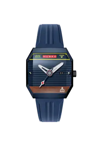 Nubeo Watches Binary Blue