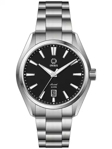 EREBUS WATCH Ascent 41 Black Enamel